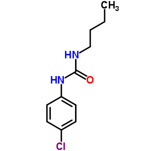 n-丁基-n-(4-氯苯基)-脲結(jié)構(gòu)式_6333-41-1結(jié)構(gòu)式