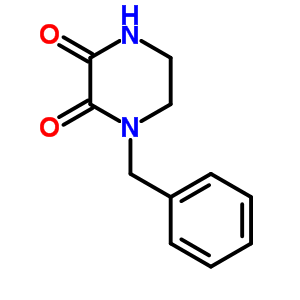 1-Benzyl-2,3-piperazinedione Structure,63352-56-7Structure