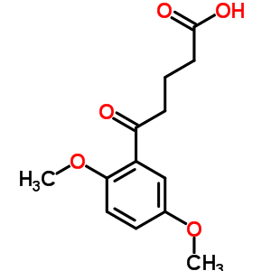 5-(2,5-Dimethoxyphenyl)-5-oxovaleric acid Structure,63467-20-9Structure