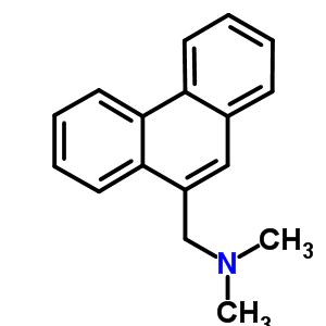 N,n-dimethyl-1-phenanthren-9-yl-methanamine Structure,63561-88-6Structure