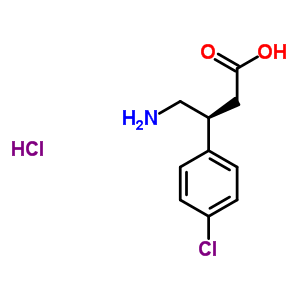 S(-)-baclofen hydrochloride Structure,63701-56-4Structure