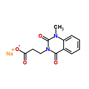 1,4-Dihydro-1-methyl-2,4-dioxoquinazoline-3(2h)-propionic acid Structure,63717-01-1Structure