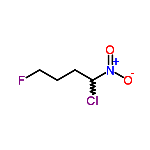 1-Chloro-4-fluoro-1-nitrobutane Structure,63732-17-2Structure