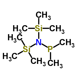 P,p-dimethyl-n,n-bis(trimethylsilyl)-phosphinous amide Structure,63744-11-6Structure