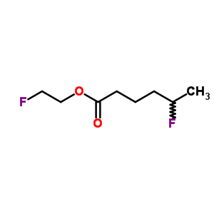 5-Fluorohexanoic acid 2-fluoroethyl ester Structure,63765-78-6Structure