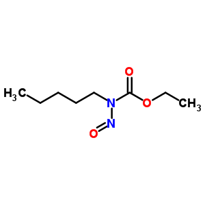 N-amyl-n-nitrosourethane Structure,64005-62-5Structure