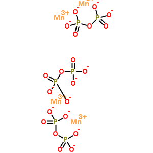 Manganese(iii)pyrophosphate Structure,64042-23-5Structure