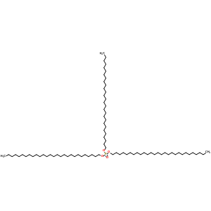 1-Octacosanol, phosphate Structure,64131-18-6Structure