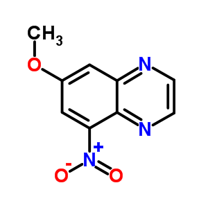 7-甲氧基-5-硝基喹噁啉結(jié)構(gòu)式_64457-69-8結(jié)構(gòu)式