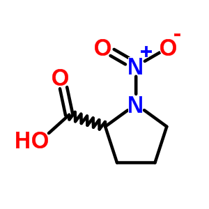 L-proline, 1-nitro-(9ci) Structure,64693-49-8Structure