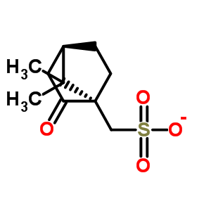 (S)-2-(哌啶-2-基)乙醇((1S,4R)-7,7-二甲基-2-氧代雙環(huán)[2.2.1]-1-庚基)甲烷磺酸鹽結(jié)構(gòu)式_652144-68-8結(jié)構(gòu)式