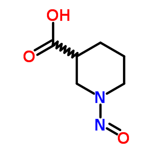 1-Nitroso-3-piperidinecarboxylic acid Structure,65445-62-7Structure