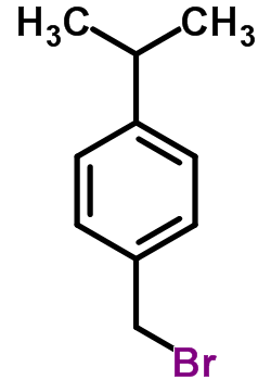 4-異丙基芐溴結(jié)構(gòu)式_65724-11-0結(jié)構(gòu)式