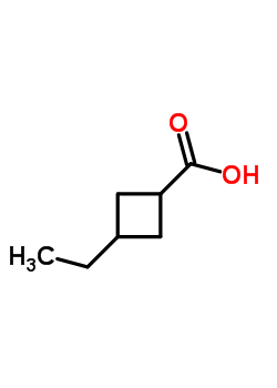 3-Ethyl cyclobutanecarboxylic acid Structure,66016-16-8Structure