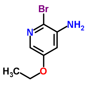 3-Pyridinamine,2-bromo-5-ethoxy Structure,663193-84-8Structure