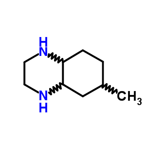 (9ci)-十氫-6-甲基-喹噁啉結(jié)構(gòu)式_6639-84-5結(jié)構(gòu)式