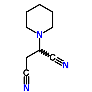 2-(1-Piperidyl)butanedinitrile Structure,6652-02-4Structure