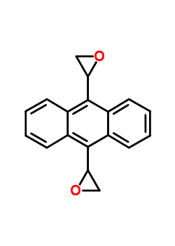 Oxirane,2,2-(9,10-anthracenediyl)bis- Structure,66842-43-1Structure