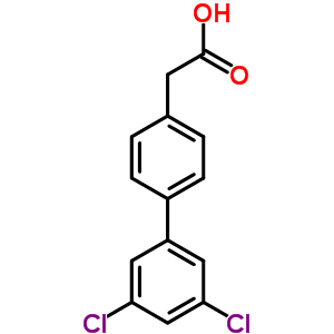 4-Biphenyl-3,5-dichloro-acetic acid Structure,669713-81-9Structure