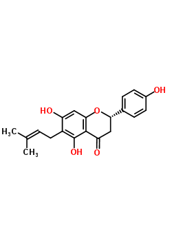 6-Prenylnaringenin Structure,68236-13-5Structure