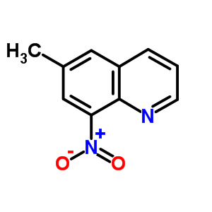 Quinoline, 6-methyl-8-nitro- Structure,68420-92-8Structure