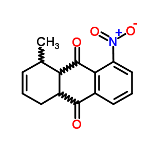 9,10-Anthracenedione,1,4,4a,9a-tetrahydro-1-methyl-8-nitro- Structure,68450-00-0Structure