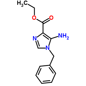 Ethyl 5-amino-1-benzylimidazole-4-carboxylate Structure,68462-61-3Structure