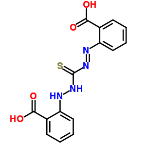 2-[2-[(2-Carboxyphenyl)iminothiocarbamoyl]hydrazinyl]benzoic acid Structure,6939-77-1Structure