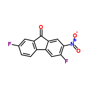 3,7-Difluoro-2-nitro-fluoren-9-one Structure,6942-44-5Structure