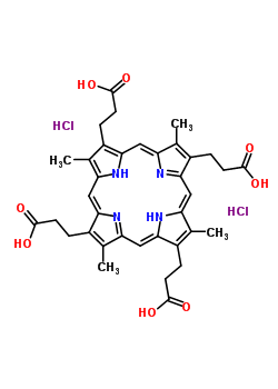 Coproporphyrin i dihydrochloride Structure,69477-27-6Structure