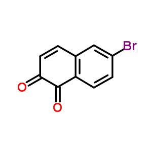 6-Bromo-1,2-naphthoquinone Structure,6954-48-9Structure