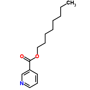 煙酸正辛酯結(jié)構(gòu)式_70136-02-6結(jié)構(gòu)式