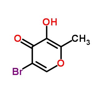 5-Bromo-3-hydroxy-2-methyl-pyran-4-one Structure,71001-54-2Structure