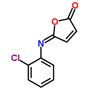 5-(2-Chlorophenyl)iminofuran-2-one Structure,71782-74-6Structure