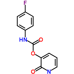 (2-Oxo-1h-pyridin-3-yl) n-(4-fluorophenyl)carbamate Structure,71848-08-3Structure