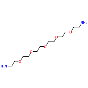 3,6,9,12,15-Pentaoxaheptadecane-1,17-diyl bis-amine Structure,72236-26-1Structure