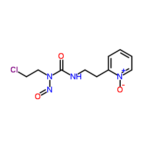 N-(2-氯乙基)-N-亞硝基-N-[2-(2-吡啶)乙基]-脲 N-氧化物結(jié)構(gòu)式_72781-99-8結(jié)構(gòu)式