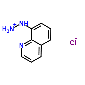 N-quinolin-8-yl-hydrazinium, chloride Structure,73031-21-7Structure