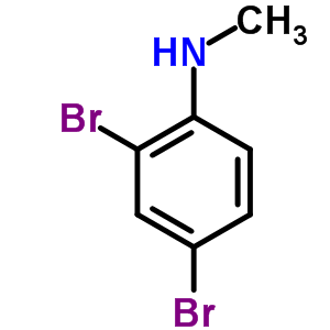 2,4-Dibromo-n-methylaniline Structure,73557-58-1Structure