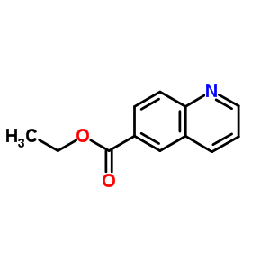 6-喹啉羧酸乙酯結(jié)構(gòu)式_73987-38-9結(jié)構(gòu)式