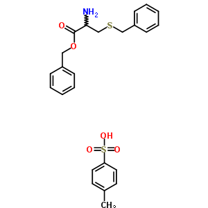 S-benzyl-l-cysteine benzyl ester 4-toluenesulfonate salt Structure,73995-16-1Structure