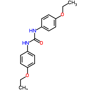 N,N-雙(4-乙氧基苯基)-脲結(jié)構(gòu)式_740-80-7結(jié)構(gòu)式