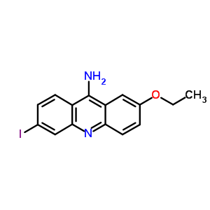 9-Acridinamine,2-ethoxy-6-iodo- Structure,74165-95-0Structure