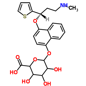 4-Hydroxy duloxetine beta-d-glucuronide Structure,741693-83-4Structure