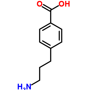 4-(3-Aminopropyl)benzoic acid Structure,7465-05-6Structure