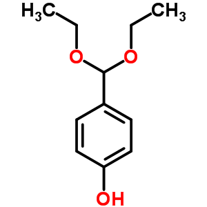 4-(Diethoxymethyl)phenol Structure,7465-16-9Structure