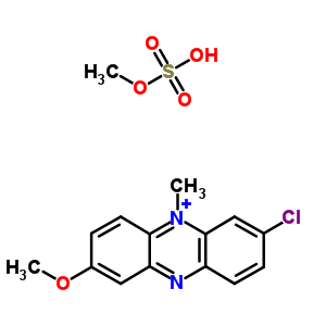 7-Chloro-2-methoxy-5-methyl-phenazine Structure,7466-97-9Structure