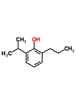 2-Isopropyl-6-propylphenol (propofol impurity o) Structure,74663-48-2Structure