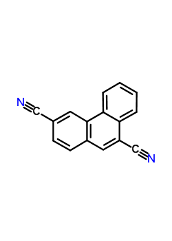 3,9-Phenanthrenedicarbonitrile Structure,7473-70-3Structure