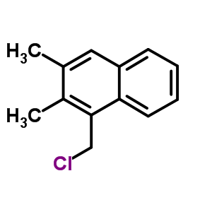 1-(Chloromethyl)-2,3-dimethyl-naphthalene Structure,7476-00-8Structure